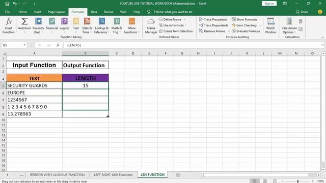 How to Use Excel LEN Function смотреть онлайн