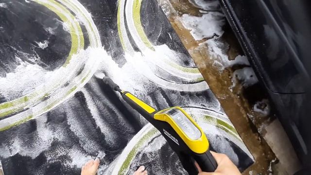 Как стирать палас с керхером к5, какой итог, с давлением воды смотреть онлайн