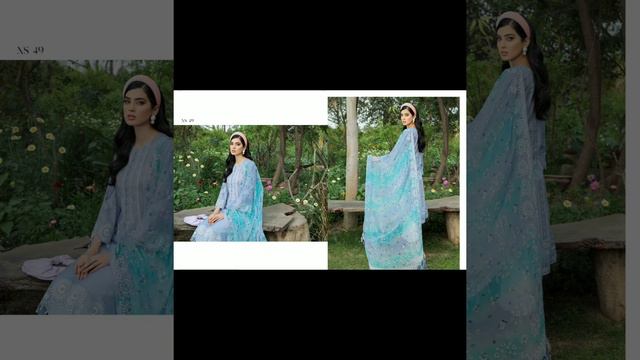 🌸NURÈH GARDENIA Embroidered Lawn By VICTRESS CLOSET смотреть онлайн