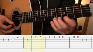 Король и Шут - Дурак и молния (грохочет гром) Разбор на гитаре [ УРОКИ ГИТАРЫ ]