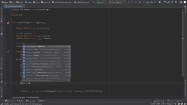 Android Tutorial - NAVIGATION COMPONENTS - 2020 - P6: Create a SplashScreen (Kotlin) - German смотреть онлайн