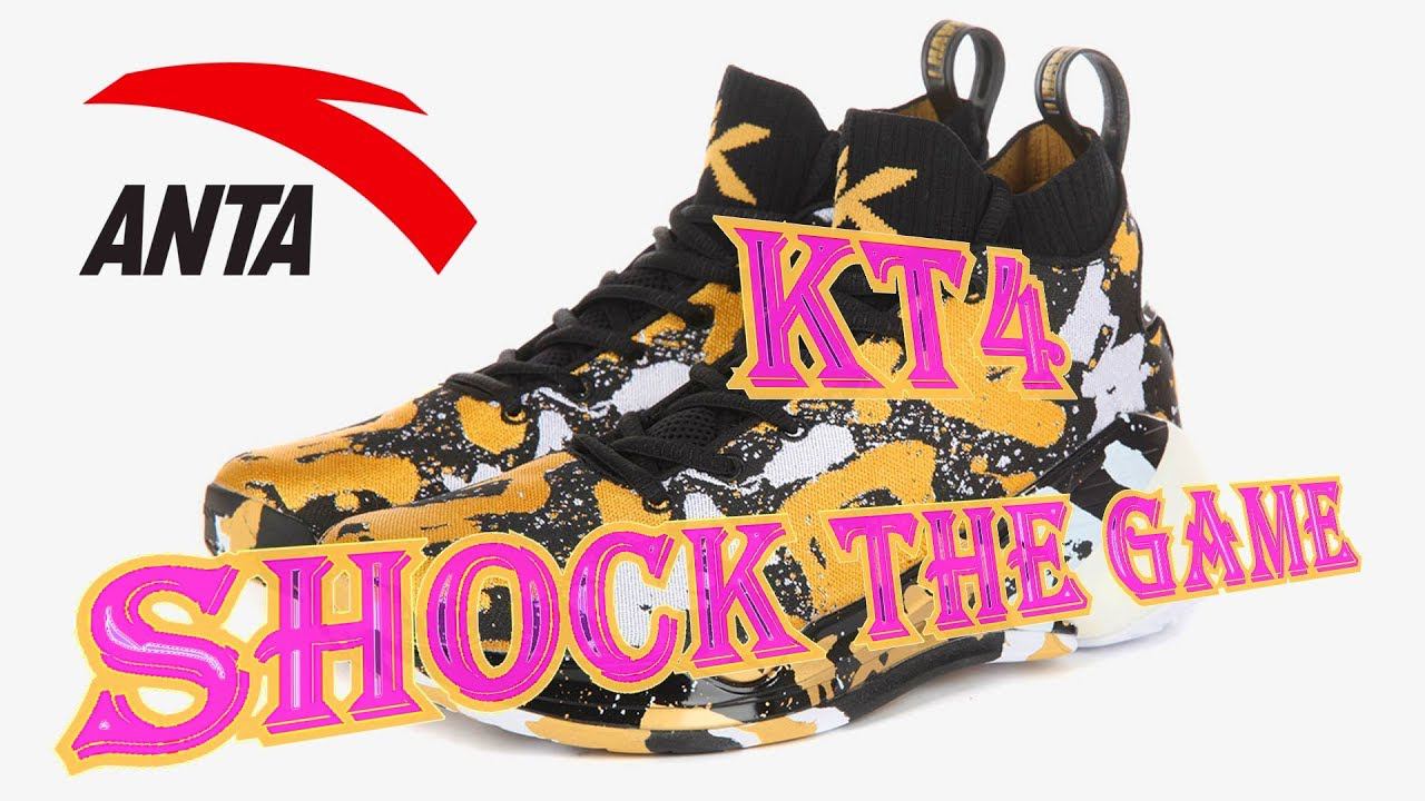 Кроссовки ANTA KT4 Klay Thompson Basketball "Shock The Game" (Анта КТ4) Баскетбол, волейбол. смотреть онлайн