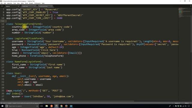Using Field Enclosures to Create Repeated Fields in Flask-WTF смотреть онлайн