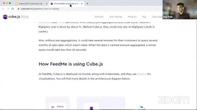 Cube.js August 2021 Community Call смотреть онлайн