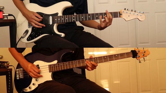 5 Seconds of Summer - Teeth (Guitar Cover & Bass Cover w/ Tabs) смотреть онлайн