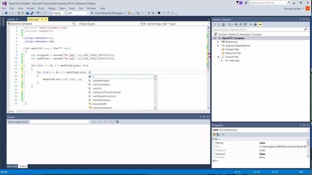 OpenCV Basics - 04 - Accessing Pixels using at Method смотреть онлайн