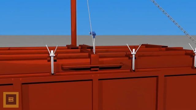 3D-модель инсинератора ИУ-В/К-1000 смотреть онлайн