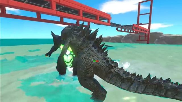 Which Mod Godzilla is Stronger - Animal Revolt Battle Simulator смотреть онлайн
