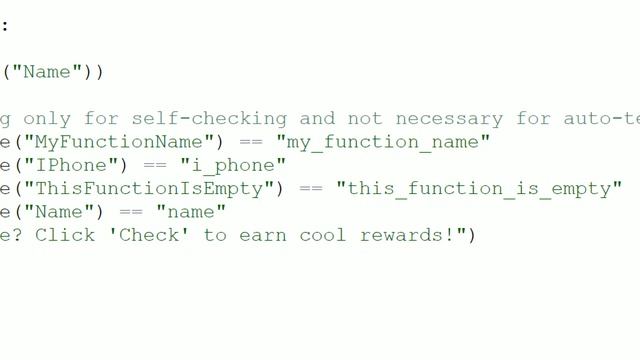 #30 Conversion from CamelCase | 파이썬 예제 뽀개기 | CheckiO GitHub | 김왼손의 왼손코딩 смотреть онлайн