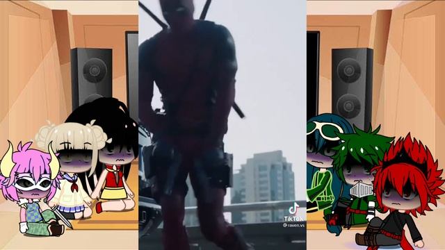 ✨Mha/Villains react to deadpool [part] 2✨￼ смотреть онлайн