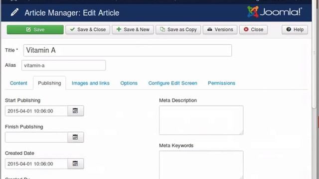 Article Options in Joomla - Tamil смотреть онлайн