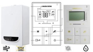 НАСТРОЙКА ГАЗОВОГО КОТЛА НАВЬЕН ДЕЛЮКС С / SETTING UP THE NAVIEN DELUXE GAS BOILER WITH