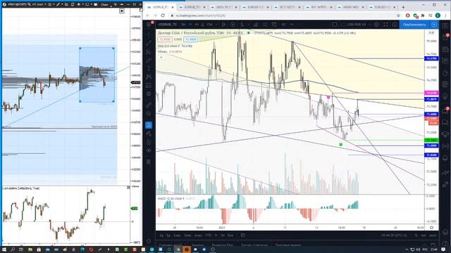 Forts Intraday №2. Трейдер Евгений Домрачев. 15.01.2021