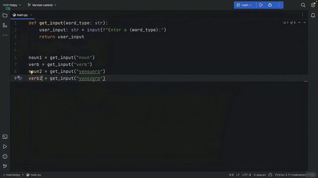 Building Mad Libs Python Project - Beginner Level || Full Program || #1 смотреть онлайн
