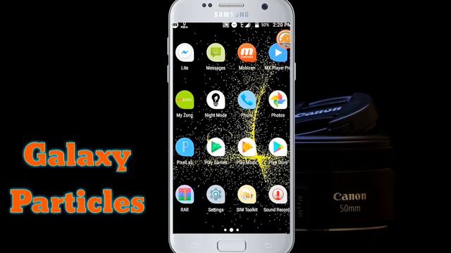 Best Live Wallpaper For Android (2019) Galaxy Particles смотреть онлайн
