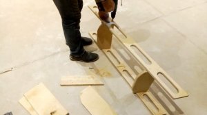 стремянка из фанеры , своими руками