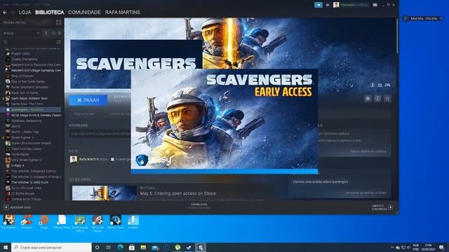 Scavengers - High Preset - DX 11 - 1080p - GTX 1650 GDDR5 + Ryzen 5 2400G OC смотреть онлайн