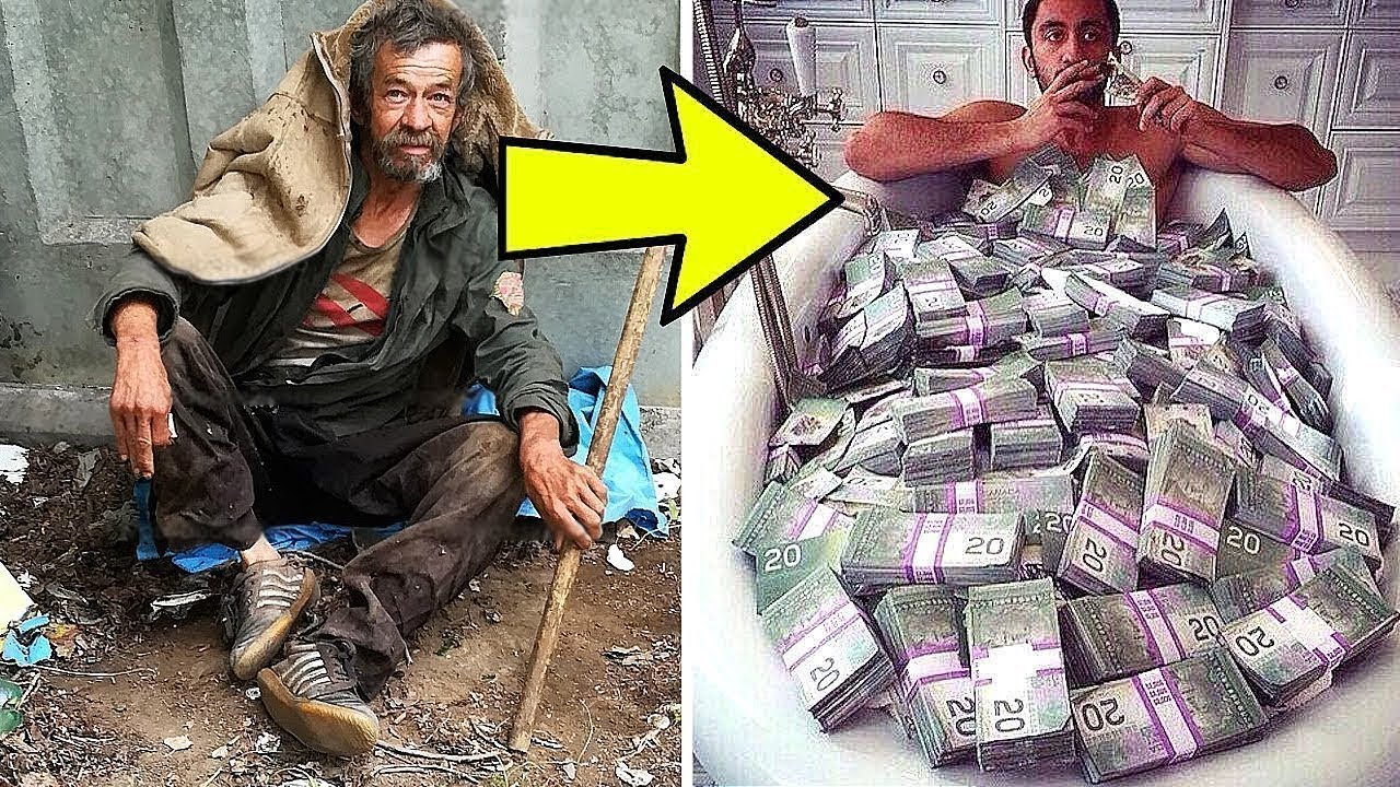 10 Бомжей, Которые Стали Богатыми Выйграв В Лотерею смотреть онлайн