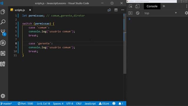 Javascript Tutorial 18 - (Switch..Case) смотреть онлайн