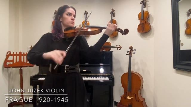 D Z Strad Violin John Juzek Czechoslovakian (1920-1945) Demo смотреть онлайн