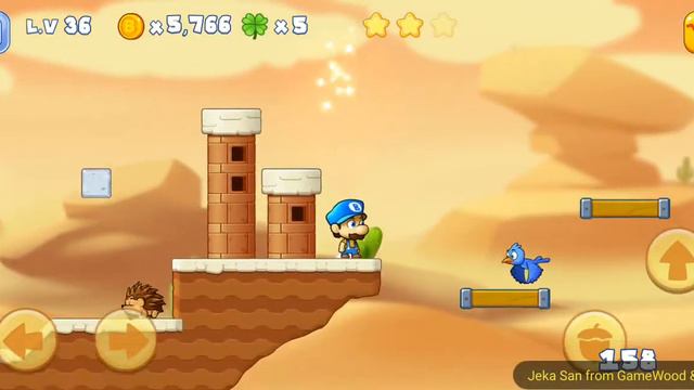 Level 36. Прохождение игры Super Bobby's World — Free Run Game на Android смотреть онлайн