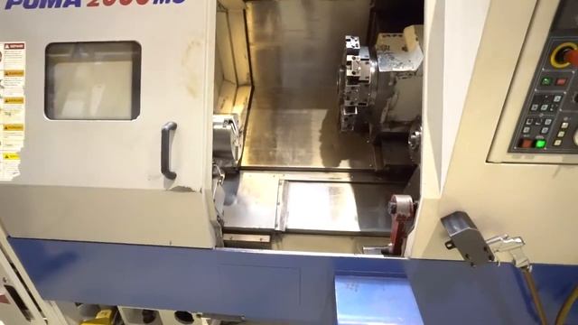 SOLD: Doosan Puma 2000 MS CNC Turning- and Milling Center смотреть онлайн