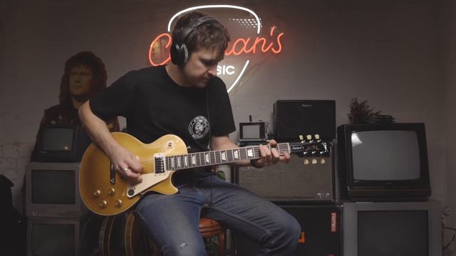 GIBSON Les Paul Standard 50s Goldtop смотреть онлайн