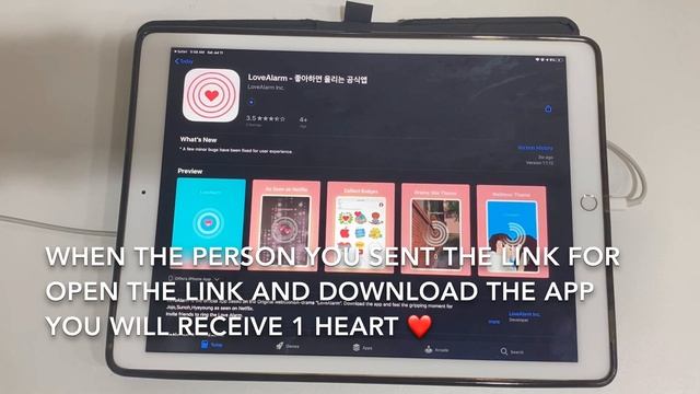 Explaining how LOVE ALARM app works смотреть онлайн