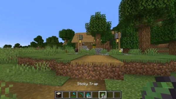 ЖИТЕЛЬ ОХОТНИК В МАЙНКРАФТ | ОБЗОР МОДА MINECRAFT Monster Hunter Villager