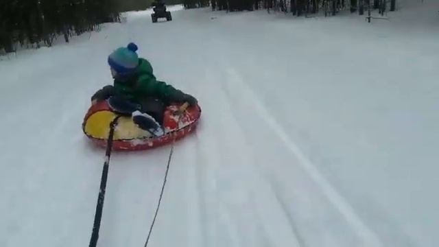 #дрифт на квадроцикле в глубоких сугробах смотреть онлайн