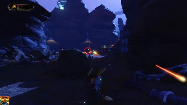 Игра Ratchet & Clank Часть 2. Ретчет и Кланк на ПС4.