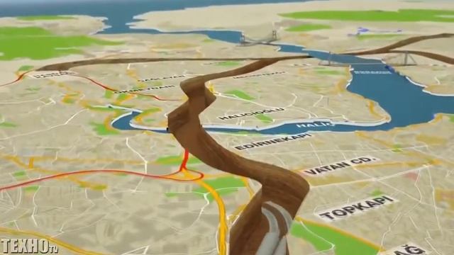 Самый крупный проект в мире, новое Турецкое чудо 3х этажный тунель смотреть онлайн