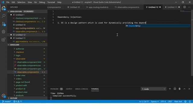 Angular 9 Tutorial For Beginners #55 - Dependency Injection Explained смотреть онлайн