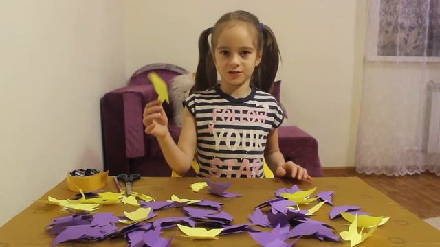 Бабочки на стене. Декор детской своими руками | DIY: Butterflies Wall Decor смотреть онлайн