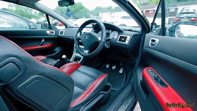 Peugeot 307 CC 1.6 interior. смотреть онлайн
