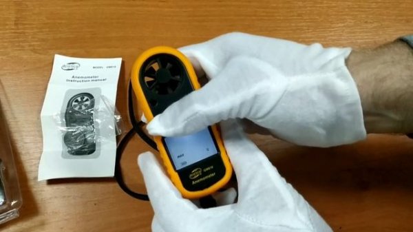 Обзор анемометра Benetech GM816. Отличный карманный анемометр