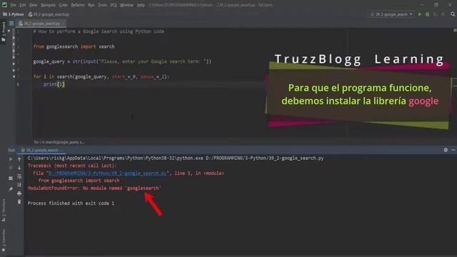 Python + Google: BÚSQUEDAS AUTOMATIZADAS: Cómo realizar búsquedas en Google usando Python. смотреть онлайн