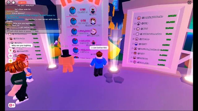 haz3mn donated 1 million robux to people in PLS DONATE #roblox смотреть онлайн