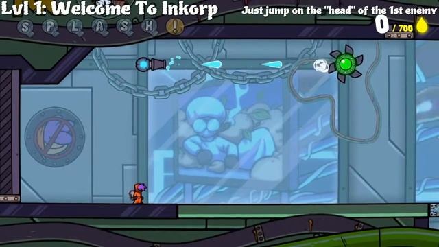 Splasher - It's not me Mario ! Trophy Guide смотреть онлайн