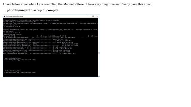 Magento: Magento 2: compile - Class Not_Existing_Class does not exist смотреть онлайн