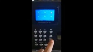 Anviz C2 - работа с меню устройства