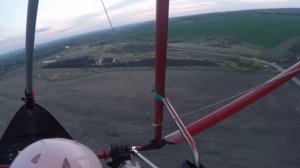 Дельталёт Обучение учлёта. Взлёт посадка