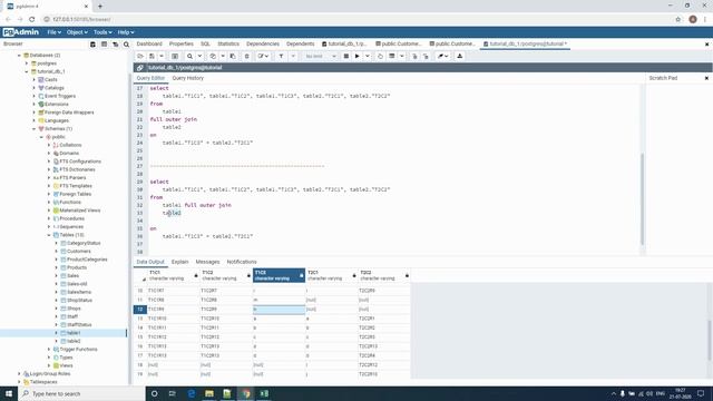 RDBMS 13/15 - Left Outer Join смотреть онлайн
