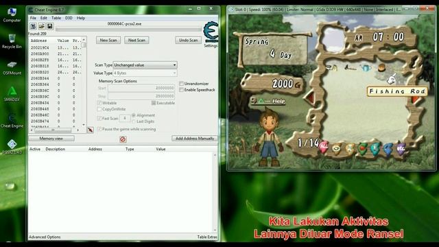 Item Modifier Game Harvest Moon - A Wonderful Life (Special Edition) (AWL) Pcsx2 Cheat Engine смотреть онлайн