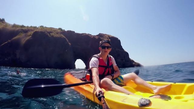 Крым. Мыс Фиолент - самое лучшее место . Правда про озеро Сасык, Азовское море смотреть онлайн