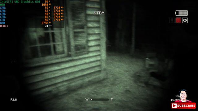 Intel Core i3-813OU | Intel UHD Graphics 620 | 16 GB Memory | Outlast 2 смотреть онлайн