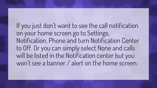How do I hide incoming calls on my iPhone? смотреть онлайн