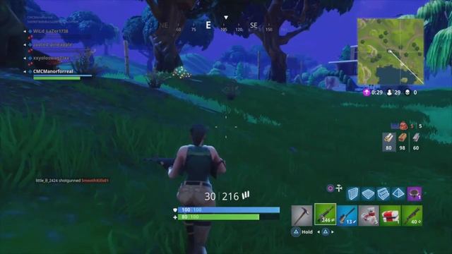 CROSS MAP SUPPRESSED PISTOL KILL( FORTNITE BATTLE ROYAL) смотреть онлайн