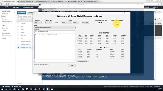 28 PyQt5 Python GUI and AWS Boto3 Tutorial- Reading AWS DynamoDB Table from Python Script смотреть онлайн