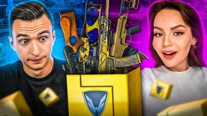 ИГРАЕМ с ТЕМ ЧТО ВЫПАДЕТ из КЕЙСА в Warface ft. Лэссия